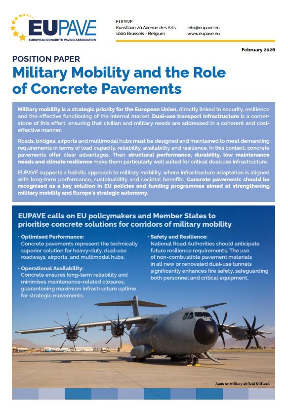 Position Paper “Military Mobility” | EUPAVE
