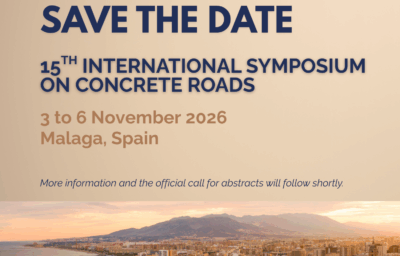 15th International Symposium on Concrete Roads