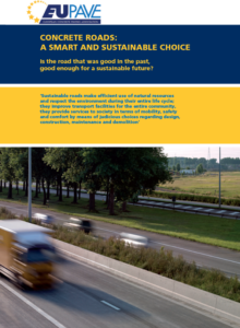 Leaflet – Concrete Roads: a Smart and Sustainable Choice